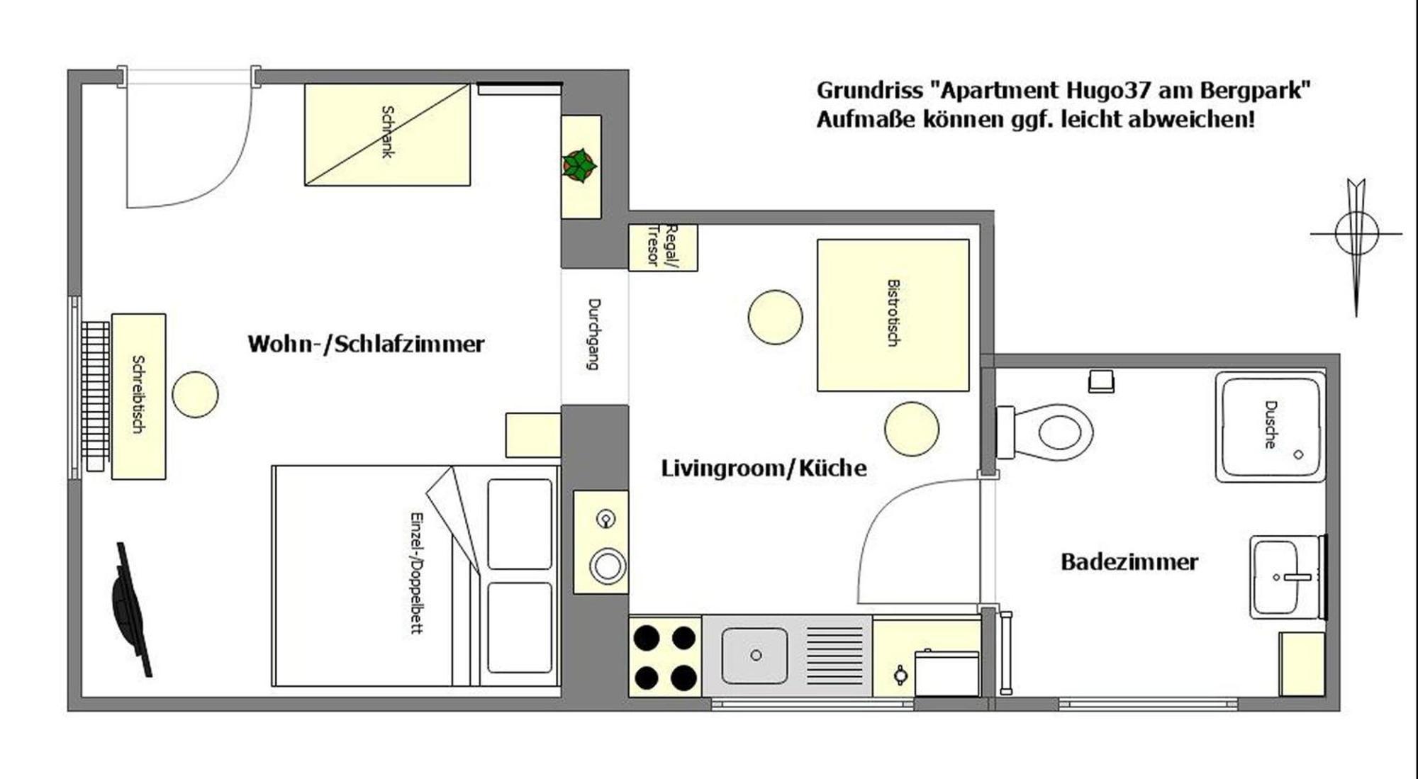 Apartment Hugo37 Am Bergpark Cassel Extérieur photo